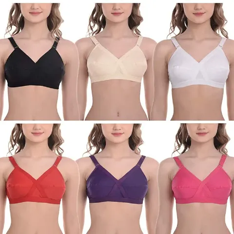 Cross belt bra for women pack of 3