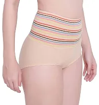 Krishna Creation Women's Cotton Regular Seamless Everyday Panty [Multicolored] {Pack of 3} Size :- S-thumb1