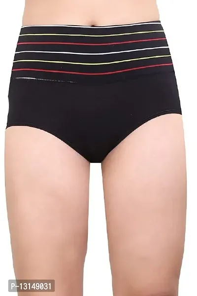 Krishna Creation Women's Cotton Regular Seamless Everyday Panty {Multicolored} [Pack of 3} Size :- 2XL-thumb3