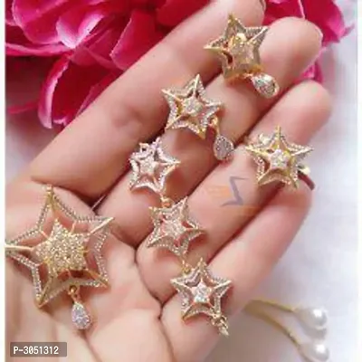 Elegant Alloy Jewellery Set For Woman-thumb0