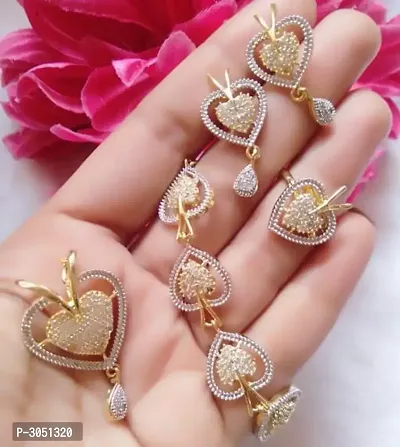 Elegant Alloy Jewellery Set For Woman