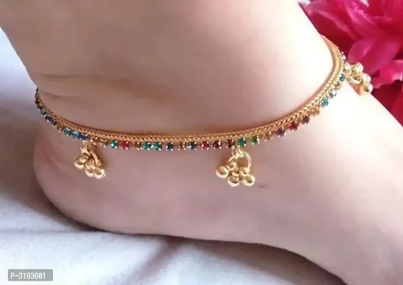 Ladies Beautiful Alloy Anklets