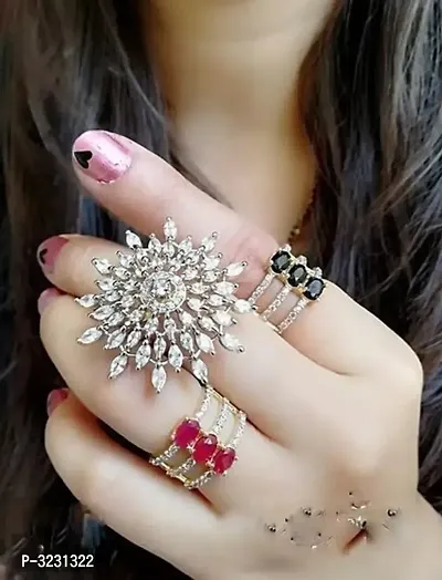 Classy Charming  Ring Combo Set For Woman