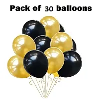 38 Pcs​ ​Happy​ birthday ​​Banner set Combo​ with Black gold balloons star foil balloons for Birthday Decoration Party Supplies with foil curtains your kids, family and friends. Let's enjoy a shiny-thumb1