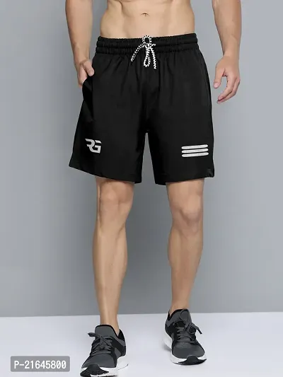 Classic Lyocell Solid Shorts for Men-thumb0