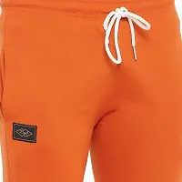Zigo Men's Navy Cotton Blend Solid Regular Fit Trackpant -Trackpant2-thumb3