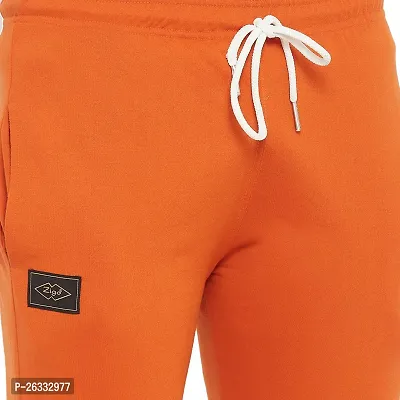 Zigo Men's Navy Cotton Blend Solid Regular Fit Trackpant -Trackpant2-thumb4