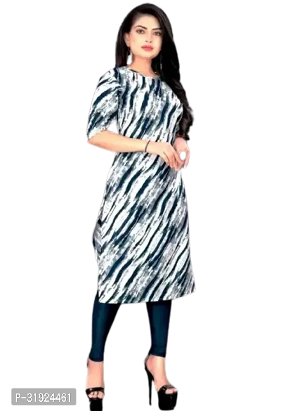 Elegant Crepe Dyed Kurta For Women-thumb0