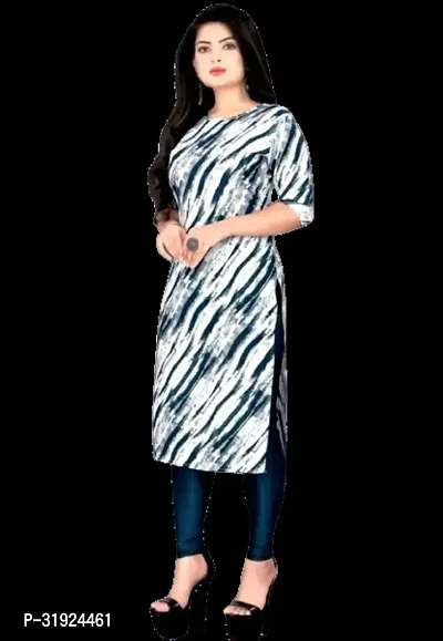 Elegant Crepe Dyed Kurta For Women-thumb2