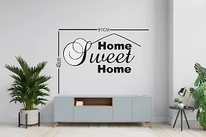 Decorative 49 Cm Home Sweet Home Beautiful (91X49Cm) Self Adhesive Sticker-thumb1