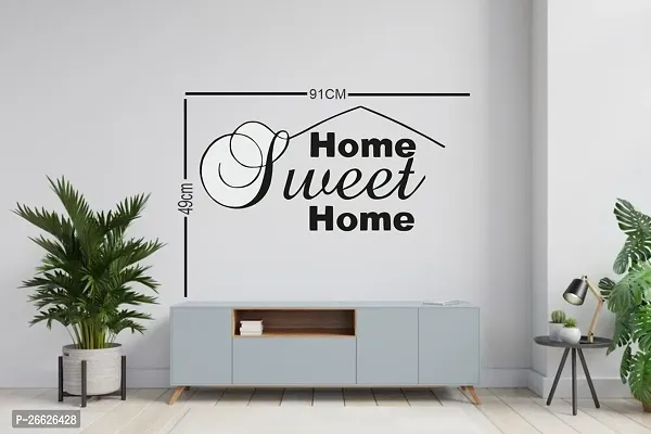 Decorative 49 Cm Home Sweet Home Beautiful (91X49Cm) Self Adhesive Sticker-thumb2