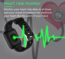 Royal Scot Grey D-13 ID 116 Smart Health Band Watch with SPO2  Heart Rate Monitor Smart watches-thumb2