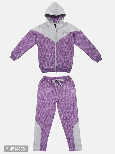Boys Track Suit With FREE 3-Ply Face Mask-thumb0