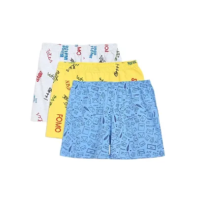 HOMEGROWN Girls Combo Cotton Shorts
