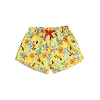 Li'l Tomatoes Girls Cotton Short Yellow