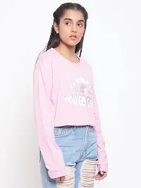 Li'l Tomatoes Girls Cotton Hoodies Sweatshirt Tops Pink-thumb3