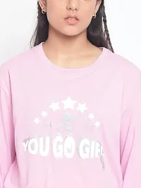 Li'l Tomatoes Girls Cotton Hoodies Sweatshirt Tops Pink-thumb1