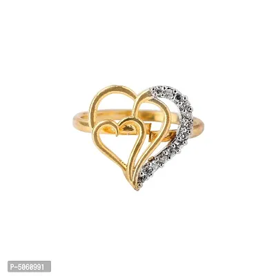 American Diamond Gold Plated Combo Set for Women-thumb5