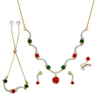 Multicoloured Alloy Jewellery Sets For Women-thumb4