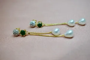 Green Alloy Jewellery Sets For Women-thumb1