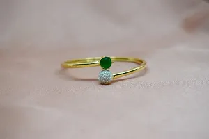 Green Alloy Jewellery Sets For Women-thumb2