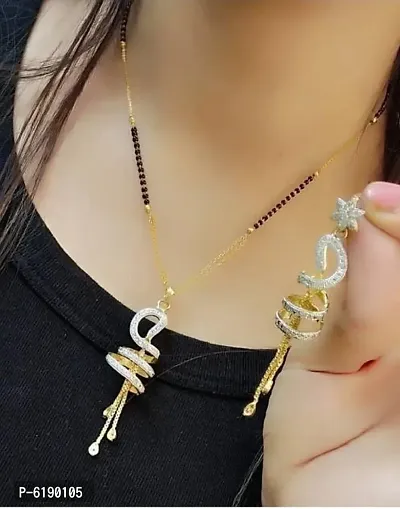 American diamond cheap mangalsutra online