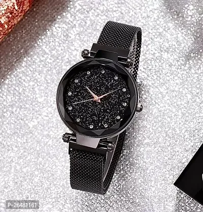 Pack Of 2 Magnet Strap Watch For Girls-thumb2