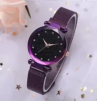 Pack Of 2 Magnet Strap Watch For Girls-thumb2