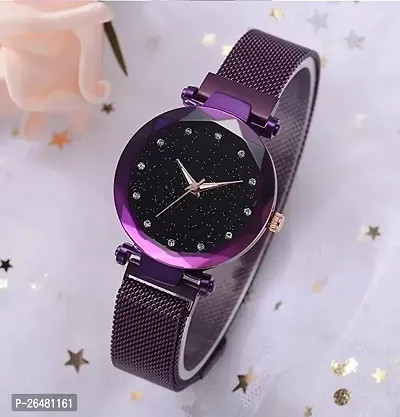 Pack Of 2 Magnet Strap Watch For Girls-thumb3