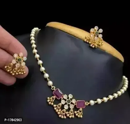 Stylish Copper Jewellery Set For Women