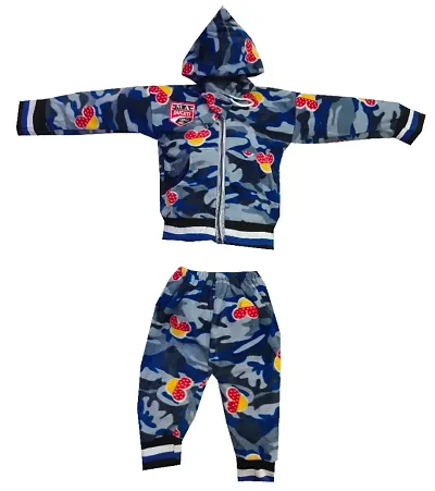 KIDS WINTER HOODY SOFT JACKET AND PYJAMA