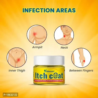 Vidhmaan Ayurvedic ItchCoat Anti fungal Malam 22 Gm - for Ringworm, itching, Eczema  Fungal Infection (2)-thumb2