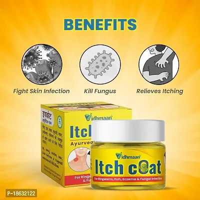 Vidhmaan Ayurvedic ItchCoat Anti fungal Malam 22 Gm - for Ringworm, itching, Eczema  Fungal Infection (2)-thumb3