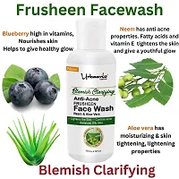 Urbaano Herbal 30% Peeling Solution  Frusheen Sulphate Free Anti Acne Neem Face Wash (30ml+200ml) Combo-thumb1