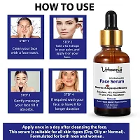 Urbaano Herbal 10% Niacinamide Serum for Acne Marks, Blemishes  Aging Skin with Zinc PCA, Natural Olive Squalane  Rice Water For Men  Women - 30ml-thumb3