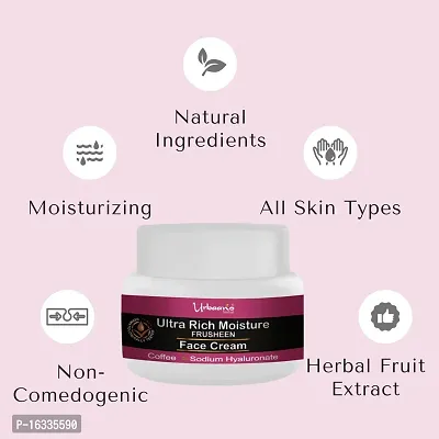 Urbaano Herbal Herbal Ultra Rich Moisturiser Frusheen Cream with Fruits Extract for Radiant Glow-thumb3