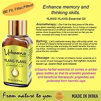 UBRAANO HERBAL Ylang Ylang Essential Oil For face, Skin, Hair, Aroma  Theraputic Grade (100% Undiluted - No Additive in Attractive Gift Pack) - 20 ml-thumb3