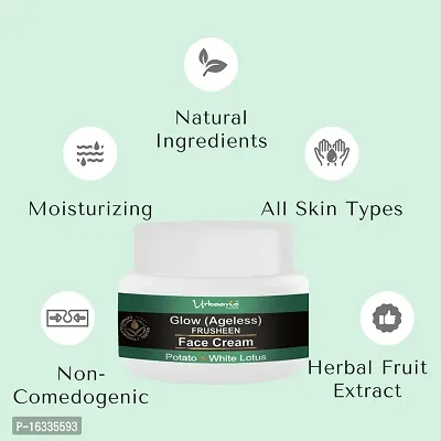 Urbaano Herbal Herbal Glow Ageless Frusheen Cream with Fruits Extract for Nourishing, Youthful Glow-thumb3