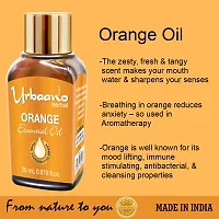 UBRAANO HERBAL Orange Essential Oil For face, Skin, Hair, Aroma  Theraputic Grade (100% Undiluted - No Additive in Attractive Gift Pack) - 20 ml-thumb3