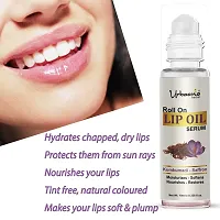 Urbaano Herbal Kumkumadi Lip Oil Serum-Roll On, Tint free,Transparent- Hydrates, Softens, Restores Natural Colour to Dark, Dry, Pigmented and Chapped Lips for Men, Women  Teenagers - 10ml-thumb4