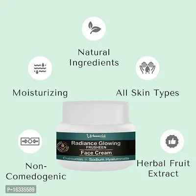 Urbaano Herbal Herbal Radiance Glowing Frusheen Skin Brightening Cream with Fruits Extract-thumb3