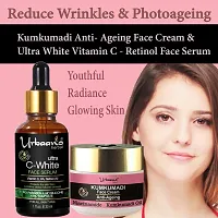 Urbaano Herbal Anti Aging Face Cream (50gm) and 20% Vitamin C Face Serum with Niacinamide  Hyaluronic Acid (30ml) -Combo Pack-thumb4