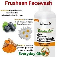 Urbaano Herbal 30% Peeling Solution  Frusheen Sulphate Free Everyday Glow Ubtan Face Wash (30ml+200ml) Combo-thumb1