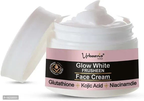 Urbaano Herbal Herbal Glow White Frusheen Cream with Fruits Extract for Extra Glow  Moisturising