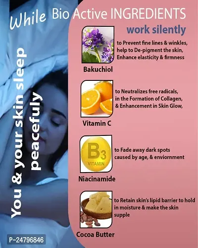 Urbaano Herbal Vitamin C Face Serum  Night Cream Combo Skin Nourishing, Brightening Firming for Women  Men (30ml+50gm)-thumb3