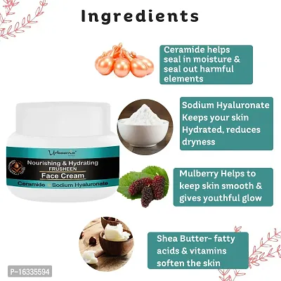 Urbaano Herbal Herbal Nourishing  Hydrating Frusheen Cream with Fruits Extract Youthful Glow-thumb2