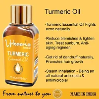 Urbaano Herbal Turmeric Essential Oil For face, Skin, Hair, Aroma  Theraputic Grade (100% Undiluted - No Additive in Attractive Gift Pack) - 20 ml-thumb3