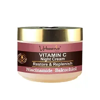 Urbaano Herbal Vitamin C Night Cream Replenish with Natural Bakuchiol (Retinol) and Niacinamide-thumb1