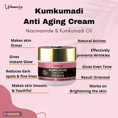 Kumkumadi Anti Ageing Face Cream with Niacinamide-Kojic Acid-Salicylic Acid Skin Rejuvenating, Reduce Fine Lines, Wrinkles, Pigmentation and Deep Hydration Formula-thumb3