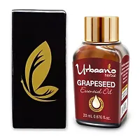 Urbaano Herbal Grapeseed Essential Oil for Skin, Hair,Natural Carrier Oil- Theraputic Grade (100% Undiluted - No Additive in Attractive Gift Pack) - 20 ml Women  Men-thumb4